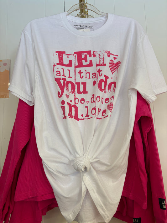 Let All You Do Be Done in Love